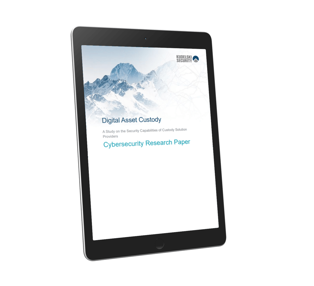 Digital Asset Custody Research Paper