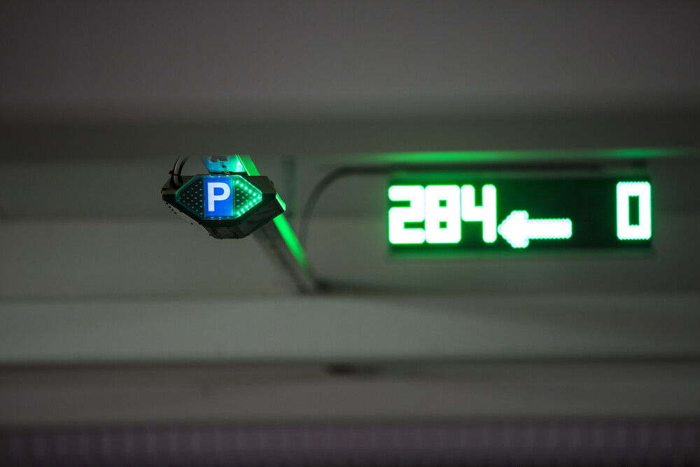 Parking space indicators SKIDATA