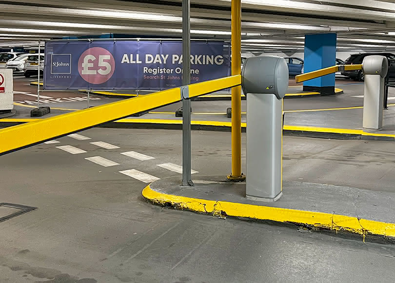 Centro Comercial St Johns, Liverpool SKIDATA e Apex Parking revitalizaram a solução de estacionamento existente para o crescimento da receita.